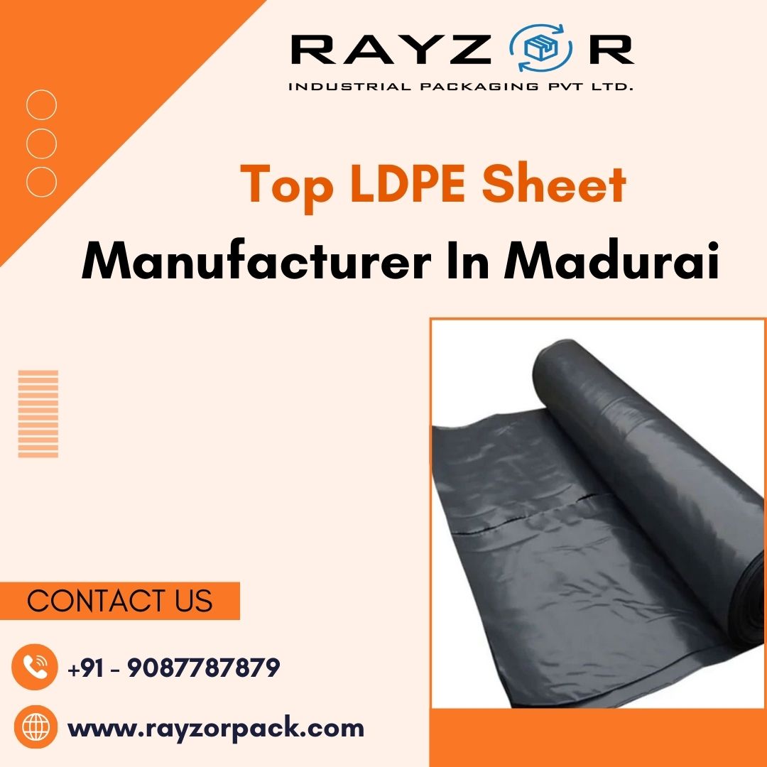 RayzorPack's tweet image. Top LDPE Sheet Manufacturer in Madurai 
#LDPEPouch #LDPEBags #LDPESheet #Bag #Pallets #Solutions #Rayzor #VCIManufacturer #Tamilnadu #FilmRoll  #VCI #VCIPouch #VCISheet #LDPEFilm #LDPERoll