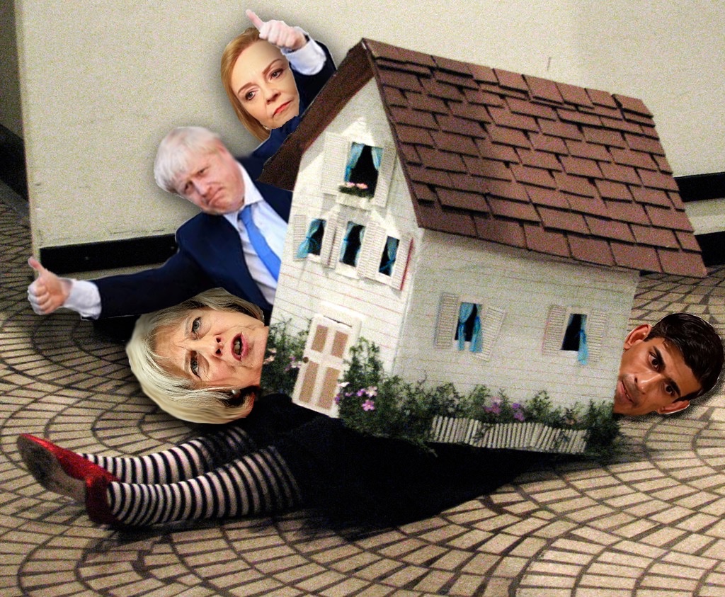Ding dong, these bastards are gone.

However, we need to watch our for the Reform ghouls along the yellow brick road.