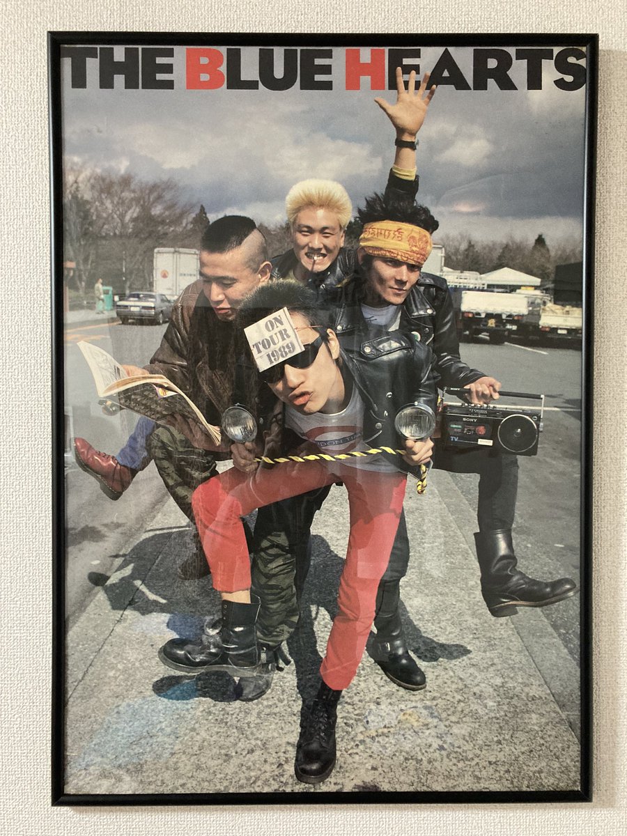 ザ・ブルーハーツ ON TOUR 1989 ポスター
