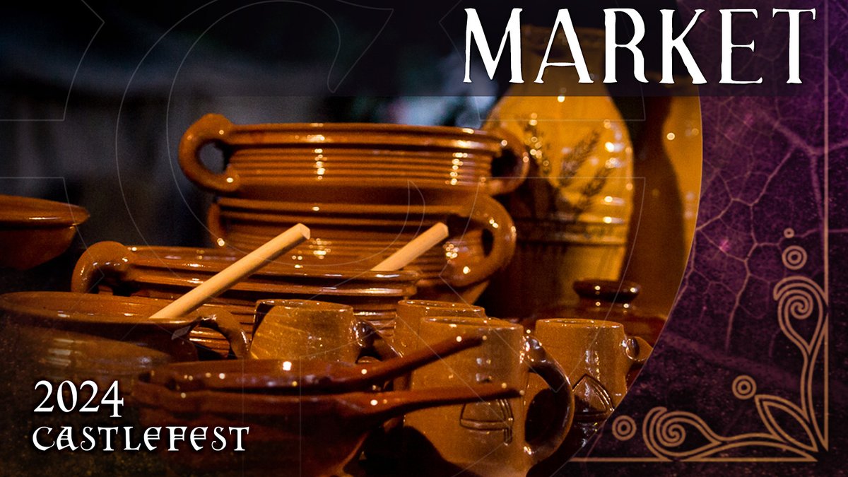 All merchants for Castlefest 2024 are confirmed! You can find the complete list on our website: bit.ly/CF24Market

Do you have a shopping list for this year's Castlefest?