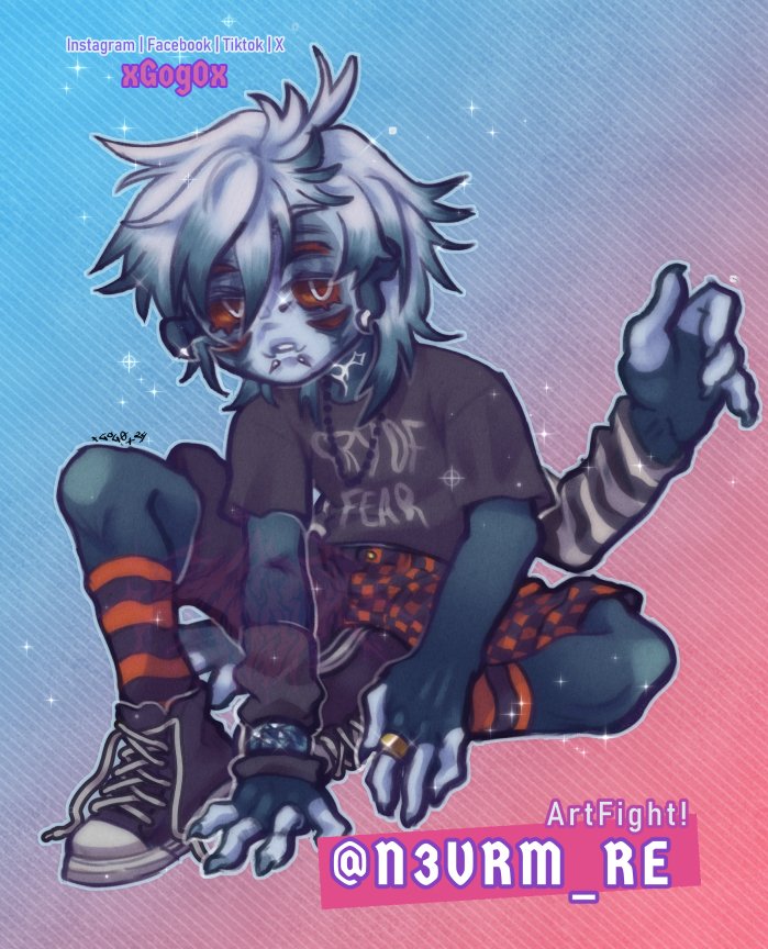 xgog0x's tweet photo. My first friendly attack for the Art fight ! (∩`ω´)⊃))
This is for the user N3VRM_RE <3 https://t.co/6PFWFUhce3