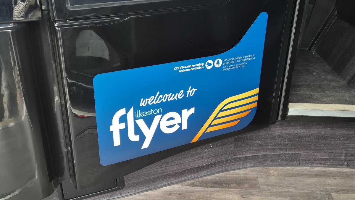 MidlandsTrains1's tweet photo. The new Ilkeston Flyers are flying in to replace the volvos 
@trentbartonland @ADLbus https://t.co/pEQOT5XD4r