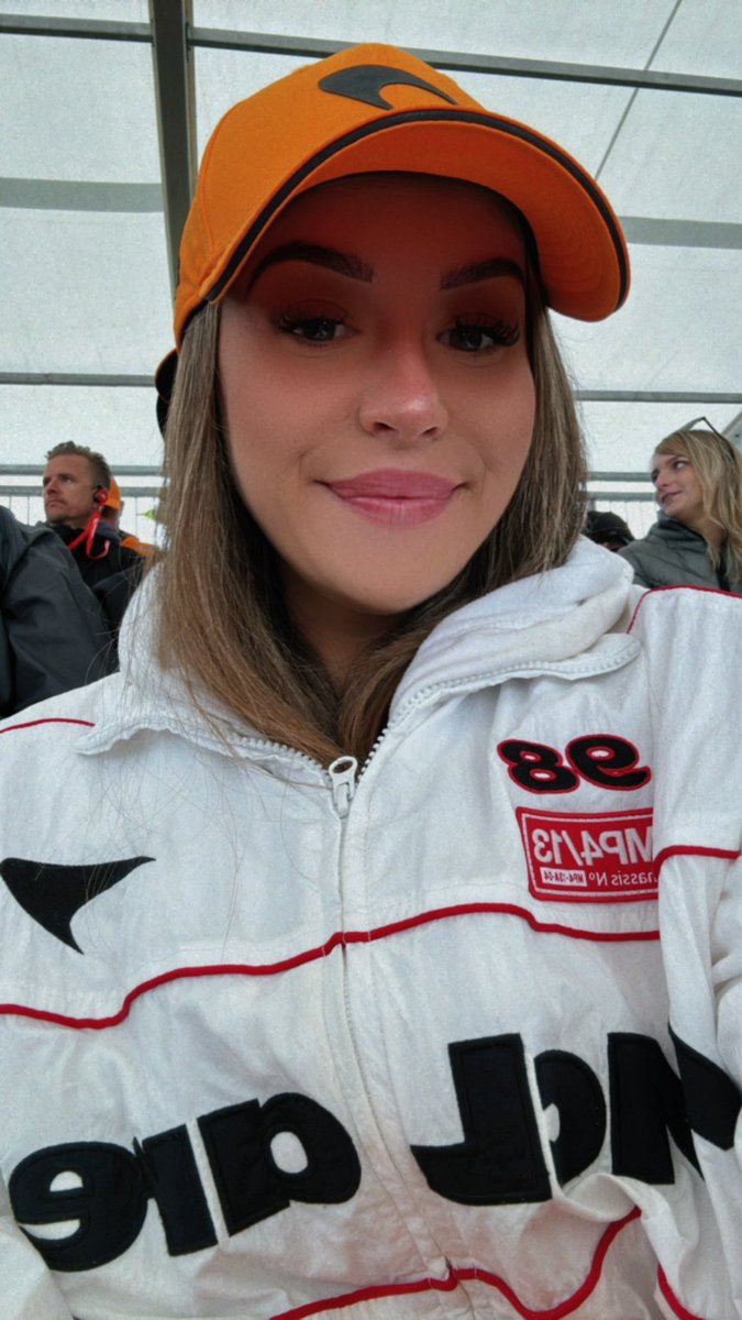 abbieeeee_x's tweet image. I survived camping in a lightening storm last night and every part of my body is soaked but I’m here to support my team!! Cmon @LandoNorris 🧡🫶🏼 #FansLikeNoOther @McLarenF1