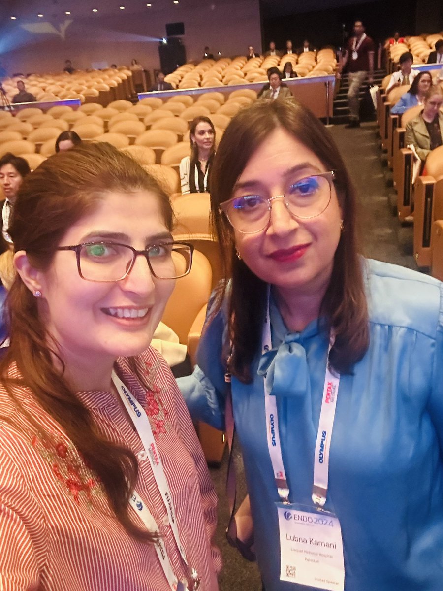 ahramay's tweet photo. Gastro star from home, congratulations madam for an excellent talk @KamaniLubna 
#worldendo2024 https://t.co/XATGCWPGvq