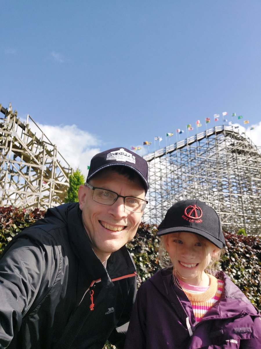 leedholden's tweet photo. We are somewhere new for is with a big wooden rollercoaster. And two new for 2024 rollercoasters. https://t.co/CqE4ik18aq
