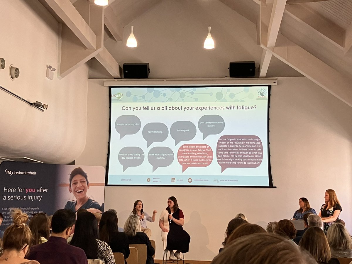 Thank you to all the inspirational speakers at <a href="/irwinmitchell/">Irwin Mitchell</a> annual TBI conference on Thursday. A privilege to be involved. #IMBrainInjuryConf2024