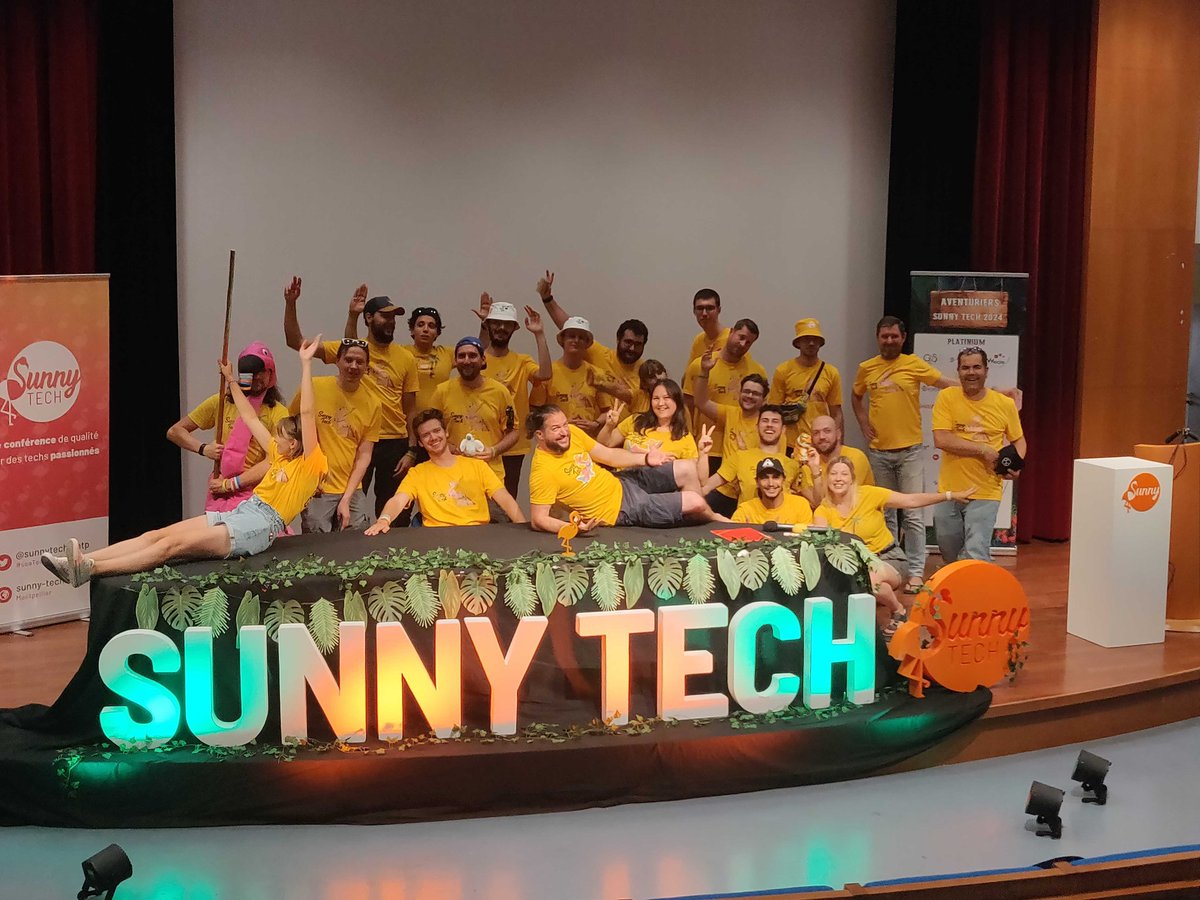 Et big up à tous les bénévoles <a href="/SunnyTech_MTP/">Sunny Tech</a> 💕 Ma plus belle aventure humaine existe à travers eux 🫶🏻 #SeaTechandSun