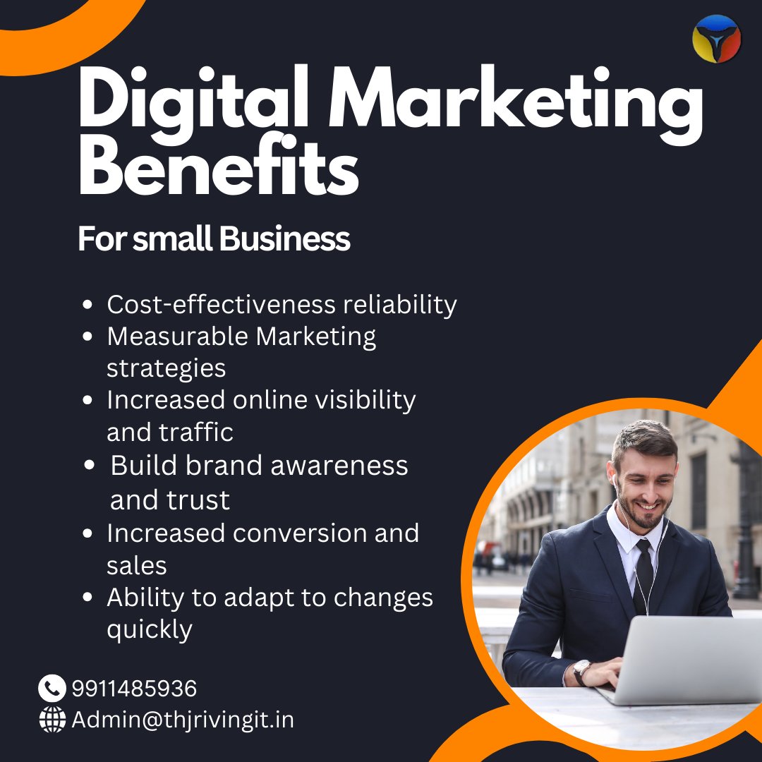 TechThriving's tweet photo. Digital Marketing Benefits for small Business
#onlinemarketingagency #onpageseoservices #seo #contentideas #digitalmarketingforbeginners #TechnicalSEO #seoservices #offpageseoservices #brandstrategy #digitalmarketingcourse #searchengineranking #keywordresearch #searching https://t.co/zliXFstaIr