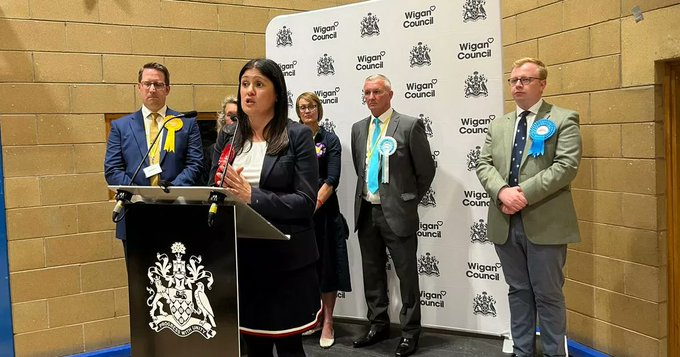 daveatherton's tweet photo. In her re-election speech "refugees welcome" @lisanandy said the @reformparty_uk brought in "nasty, hateful, racist politics to our town". A constitient of hers writes:

"Hi David. An anonymous concern of mine if you don’t mind as I work for the NHS & need to remain apolitical.

"As the results of the elections came through last night my MP was announced as Lisa Nandy once again. 

"Mrs Nandy then went on to thank everyone, obviously, but then took the opportunity to brandish Reform, 11090 of us voted them, as "nasty, hateful, racists & to take this result as her marching orders.

"Now this is the thing, we’ve had an asylum seeker jailed for the rape of a wigan woman on a night out,  immigrants surrounding the neighbouring high school caught filming young girls partaking in PE lessons & harassing/surrounding a young 12 yr old girl & more recently a mass brawl involving a gang of immigrants stabbing each other in our local park.

"Every empty building is being converted into a HMO with one located directly in between a primary & a high school.

"I think our concern is justified yet Nandy is trying to silence us, her recent comment, I fear, echoes the post from Naz Shah like & reposted an @X  post saying, "we need to shut up for the sake of diversity". 

"There is a lot of anger around here but nowhere to vent.  How do we protect our residents, particularly children when we aren’t allowed to speak up?

"Many thanks for taking the time to read & giving me a place to say what I think."

https://t.co/cWr7gG38lz