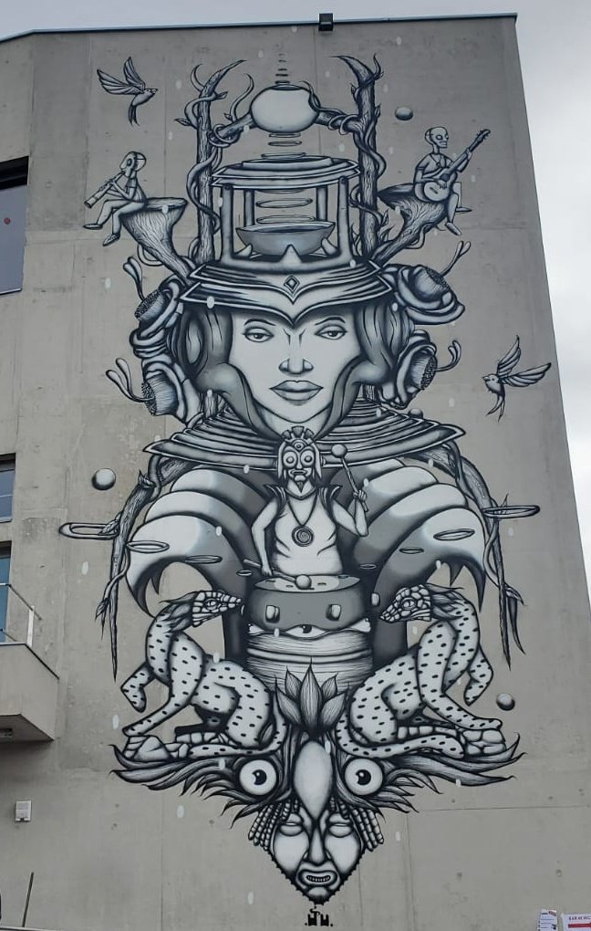 HatierNordOuest's tweet image. Bon week-end ⛅ #streetart #artosons #ju #Cergy