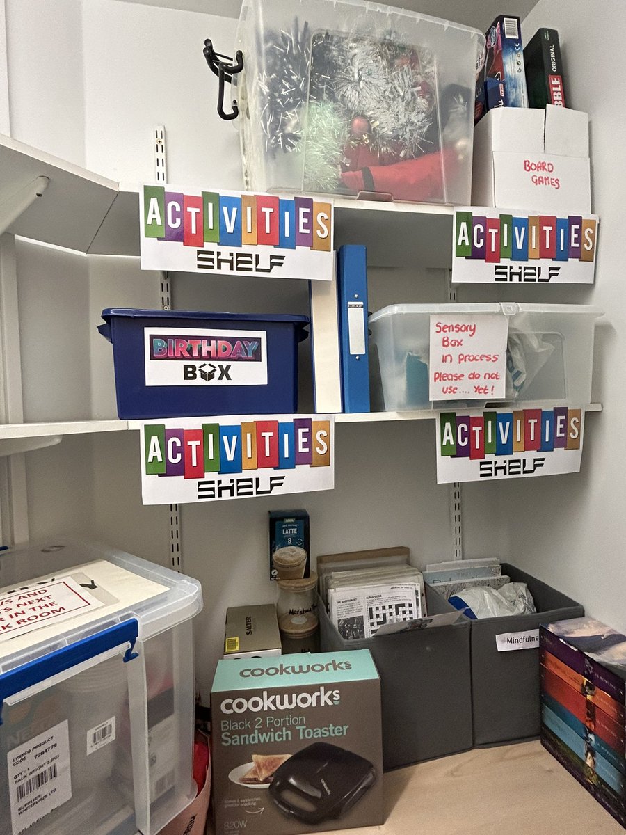 Nicki Kershaw (@nickikershaw87) on Twitter photo Had a bit of a clear out today and sorted out the activity cupboard for staff to access activities for service users when I am off work @WeArePendleview <a href="/WeAreLSCFT/">Lancashire & South Cumbria NHS Foundation Trust</a> #teamribble Had a bit of a clear out today and sorted out the activity cupboard for staff to access activities for service users when I am off work @WeArePendleview <a href="/WeAreLSCFT/">Lancashire & South Cumbria NHS Foundation Trust</a> #teamribble