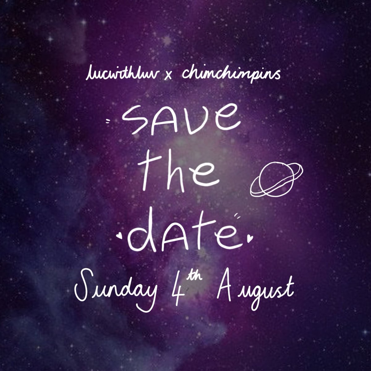 London ARMY, save the date 💜

'chimwithluv' next cupsleeve date.... more info coming soon 🥰

#btscupsleeveevent #btsevent #ukarmy #londonarmy