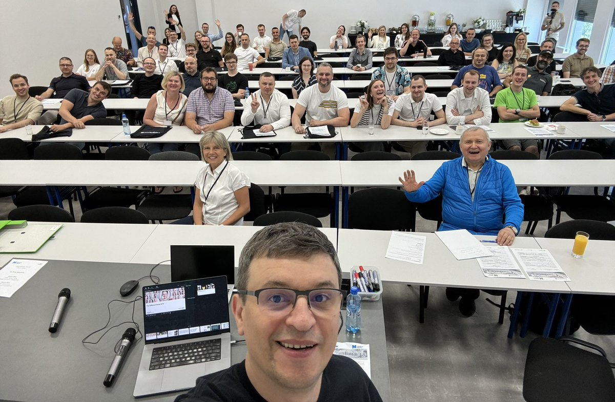 Sygyzmundovych's tweet image. It took us 5 years, but finally #sitWRO aka @SAPInsideTrack #Wrocław is back to the city ❤️