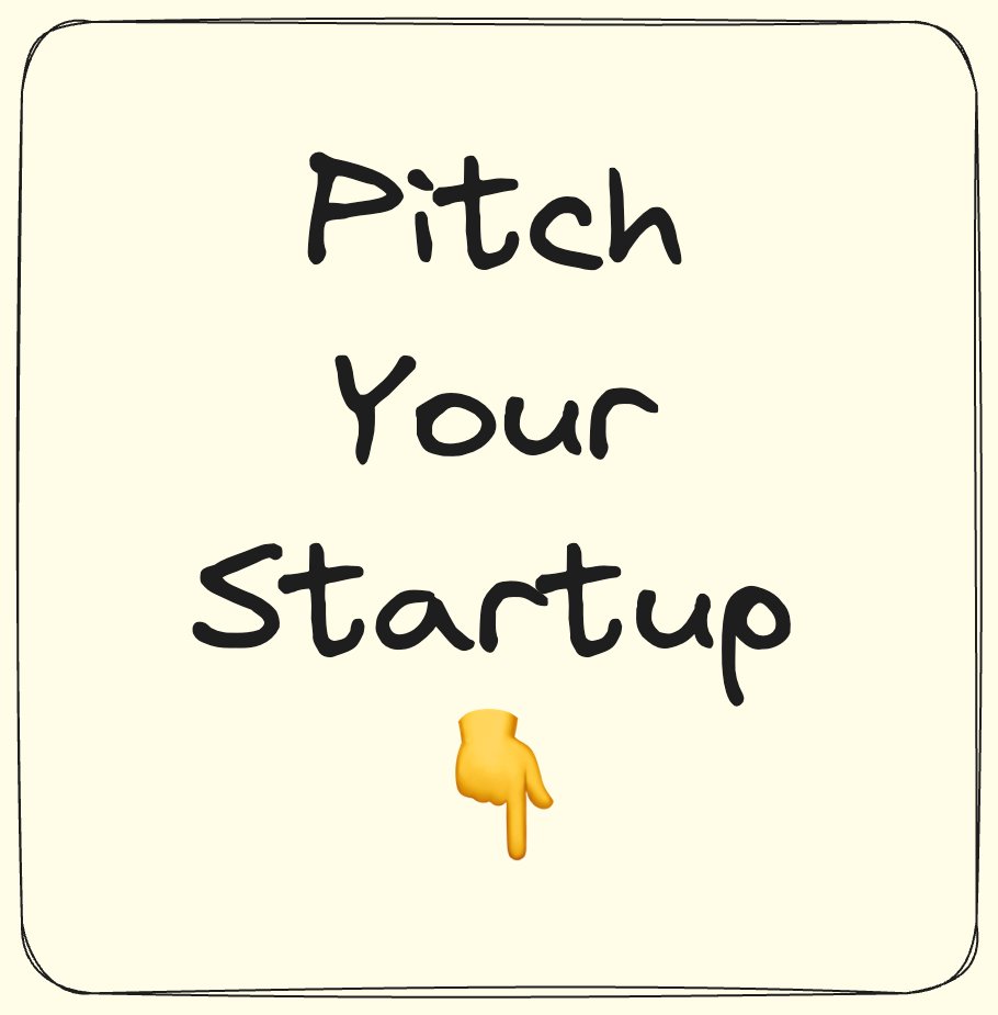ThePeterMick's tweet image. Working on your startup this weekend?

Go ahead and pitch your startup to us below.

Seen by 30K people last week 👀