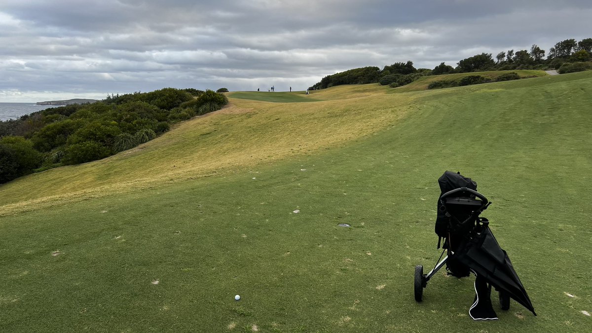 Turns out the new little pocket of fairway <a href="/golfarchitects/">Mackenzie & Ebert</a> built for us on the 14th is the perfect place to get at any RHS pin. Strategy, playability, variety all improved.