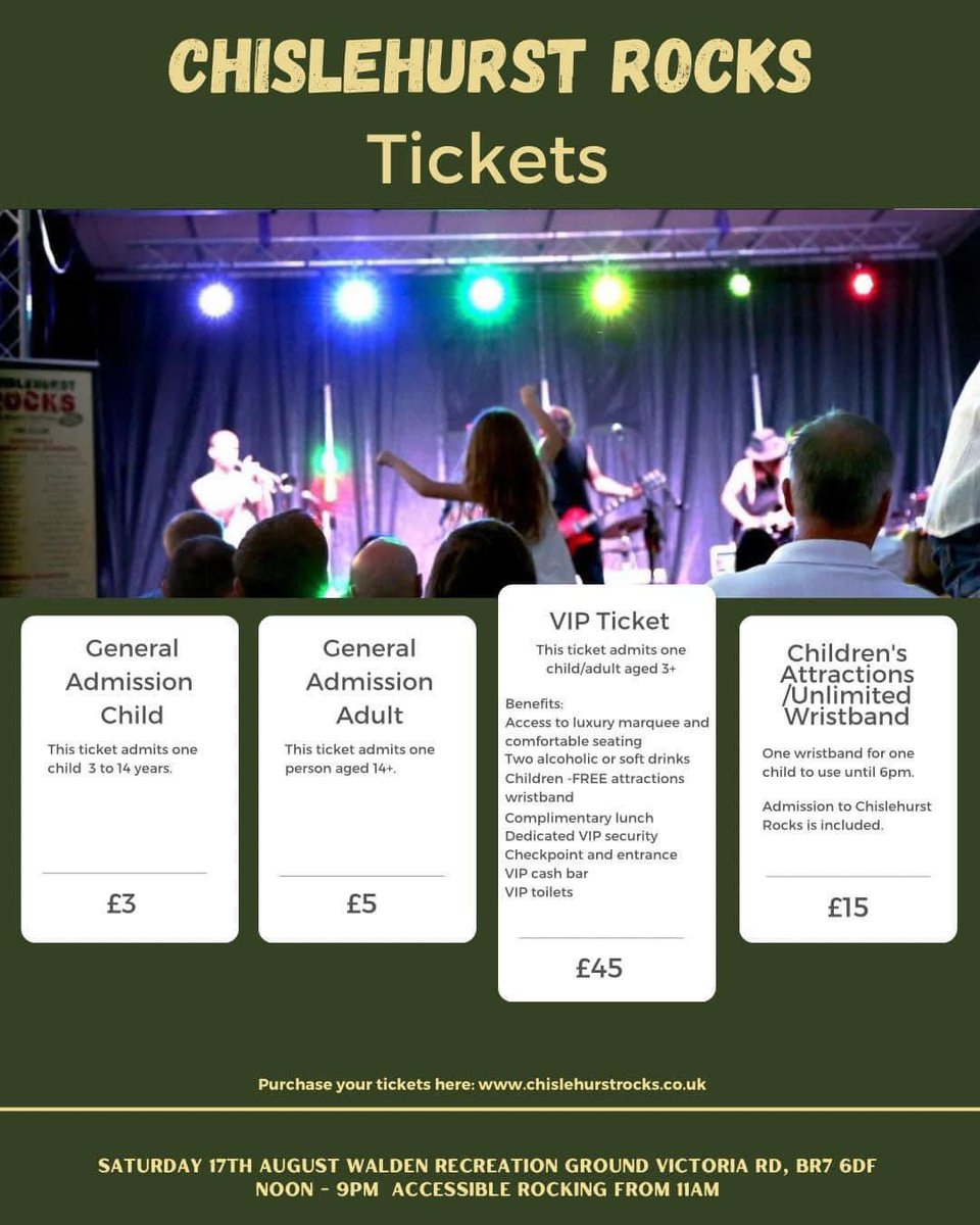 Chislehurst Rocks! tweet media