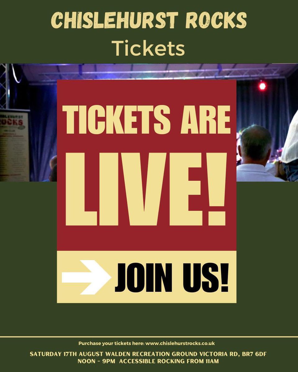 Chislehurst Rocks! tweet media