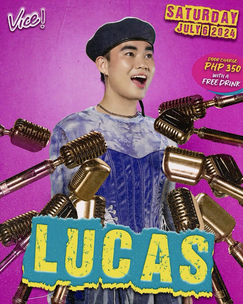 lucasnikkogrc's tweet photo. Tonight will be my first live show at The Vice Comedy Club! I can't wait to see you all! KanTawanan Na! ❤️ https://t.co/bL5o097KPs