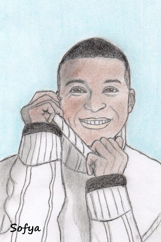 sofya_art's tweet photo. Un portrait de Kylian Mbappé✨
#EURO2024 #drawing #dessin #dibujo #fanart https://t.co/hn2uxQEeYp