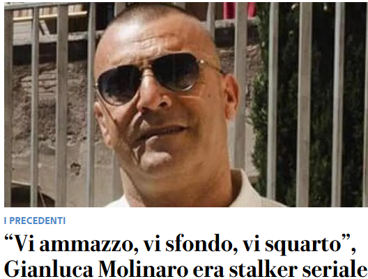 johanan57's tweet photo. #molinaro ; questa #merda andrebbe data in pasto ai #leoni; perchè sprecare tempo e danaro con questo verme e magari tra una decina di anni esce dal carcere https://t.co/ZCTktOOJXO