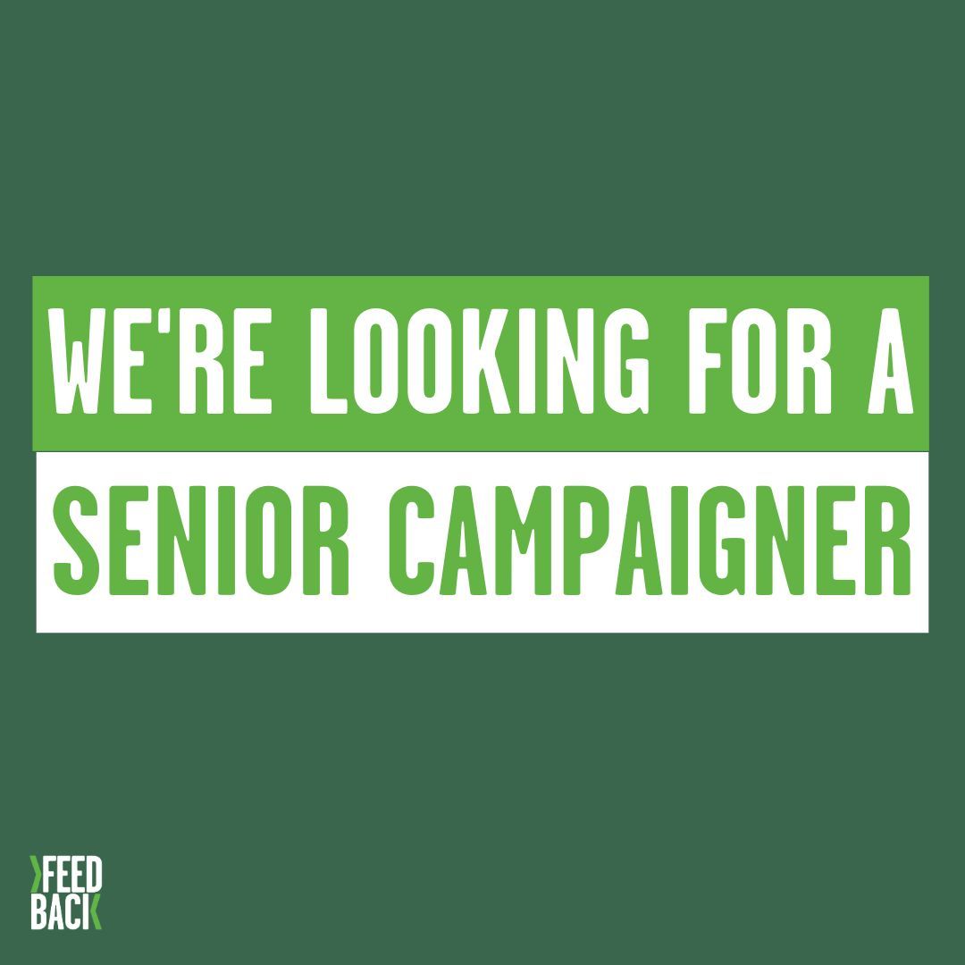 📣 We’re hiring a Senior Campaigner!

This is an exciting role for someone with 5+ years of experience to manage a new campaign exposing the environmental and human right abuses linked to synthetic fertilisers. 

5 days left to apply 👉  buff.ly/3z1P2Ev
