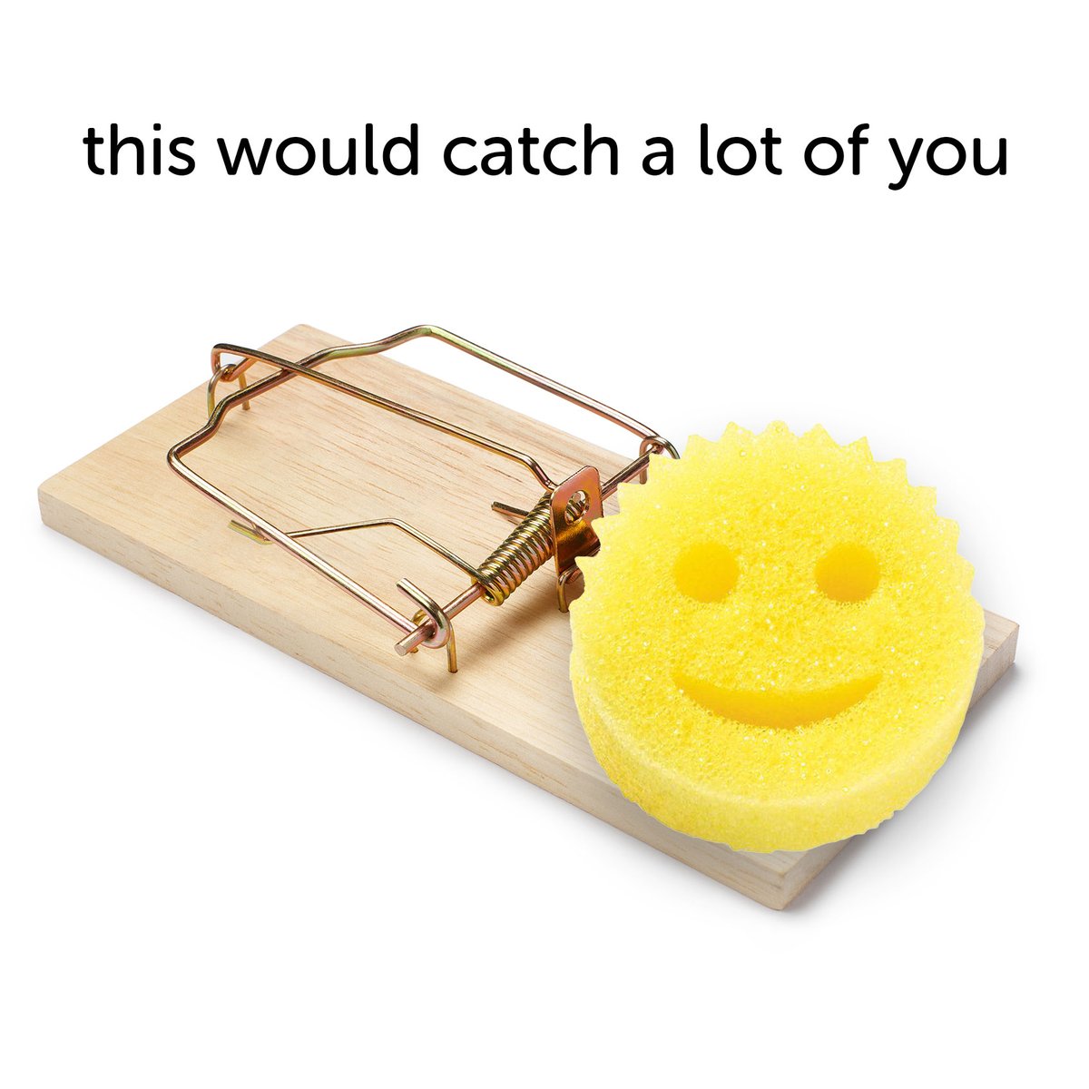 Would it get you? 😜 #scrubdaddy #scrubdaddyuk #cleaning