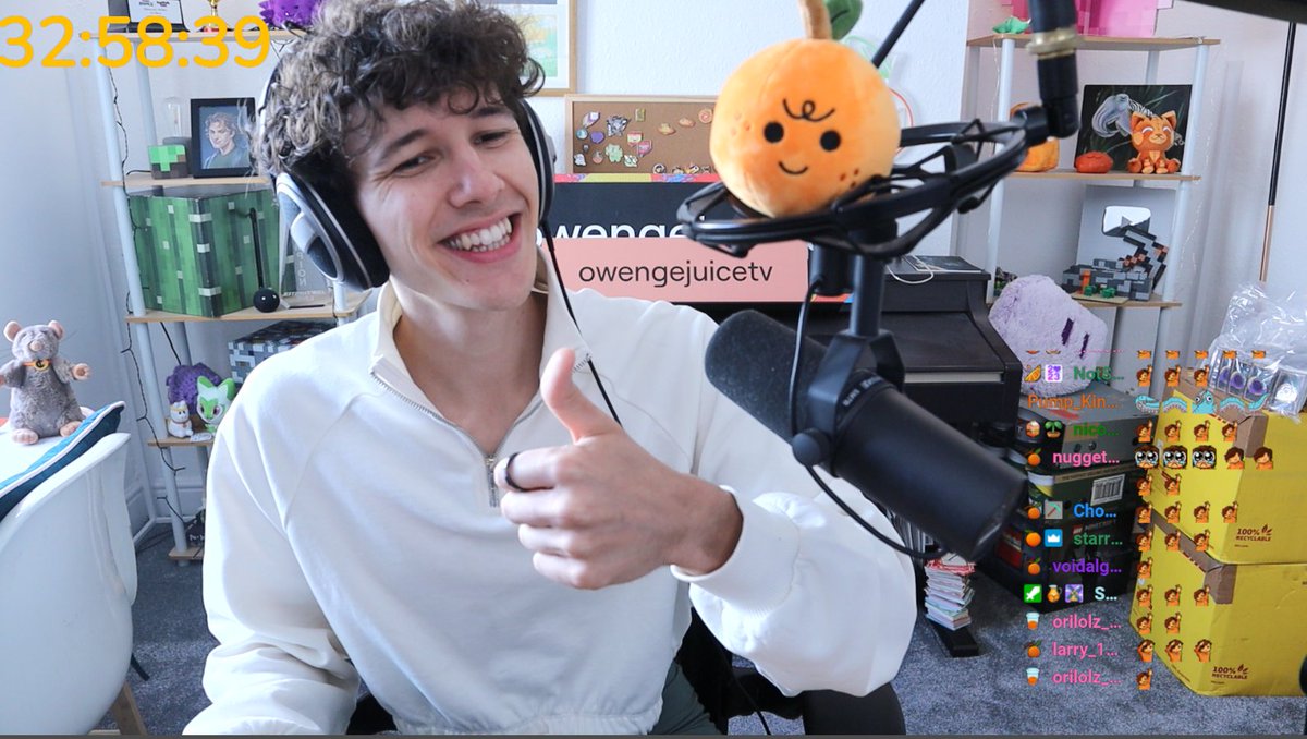 Day 2 of the subathon has STARTED!
We are still over 30 hours...

Lots of new stuff today, lets see what happens!

(ALSO THAT ARISTORAT TWEET WAS A MOD TWEET PLEASE IGNORE THAT PREVIOUS TWEET ABOUT RATS I'M SO SORRY)

twitch.tv/owengejuicetv