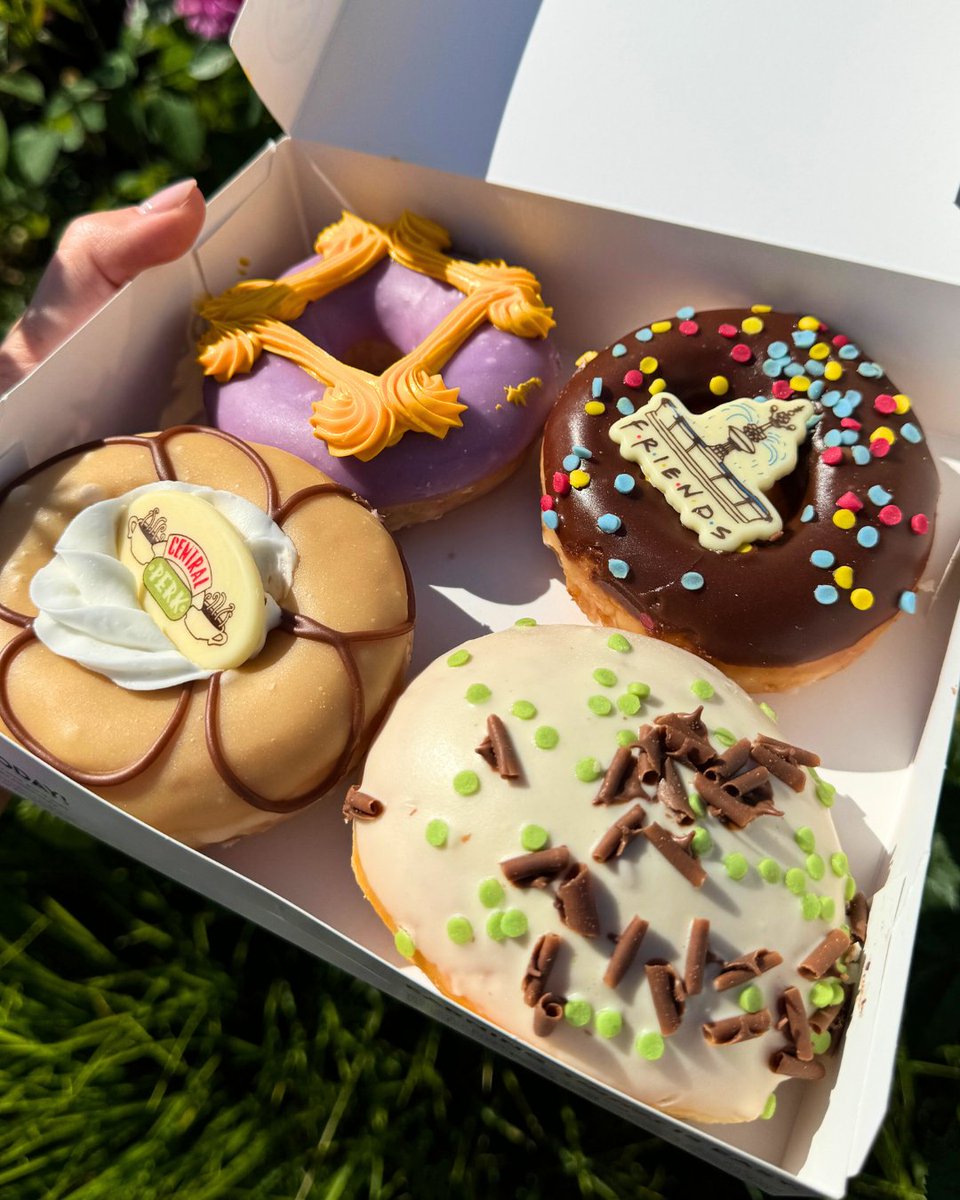Could we BE any more excited for the Krispy Kreme x Friends doughnut collection? Which one will you be trying first? 🍩✨ #KrispyKreme #KrispyKremeXFriends #Friends #Doughnuts #Treats #BrentCross