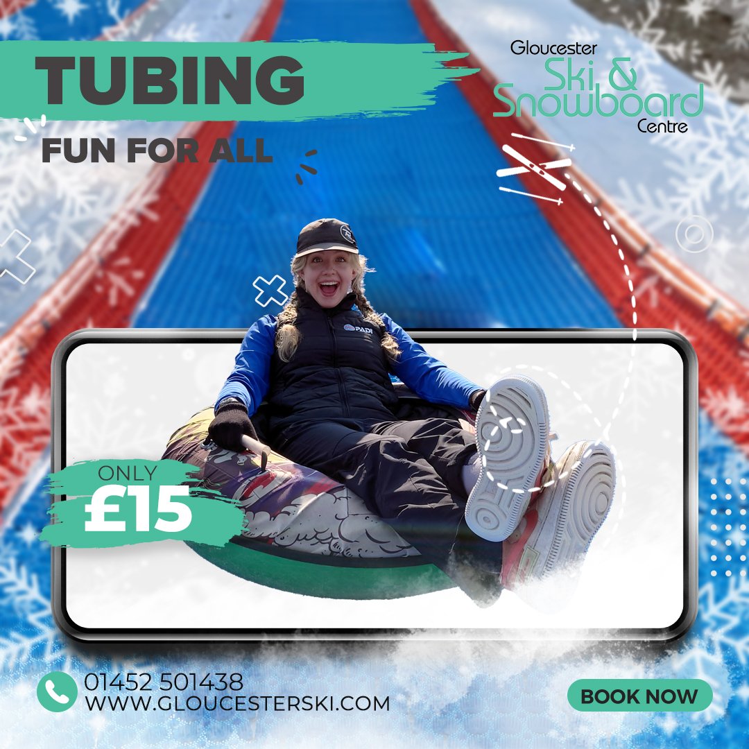 Fun on our slopes all year round #tubing #sledging #gloucesterskislope #gloucesterski #skiing #snowboarding #skislope