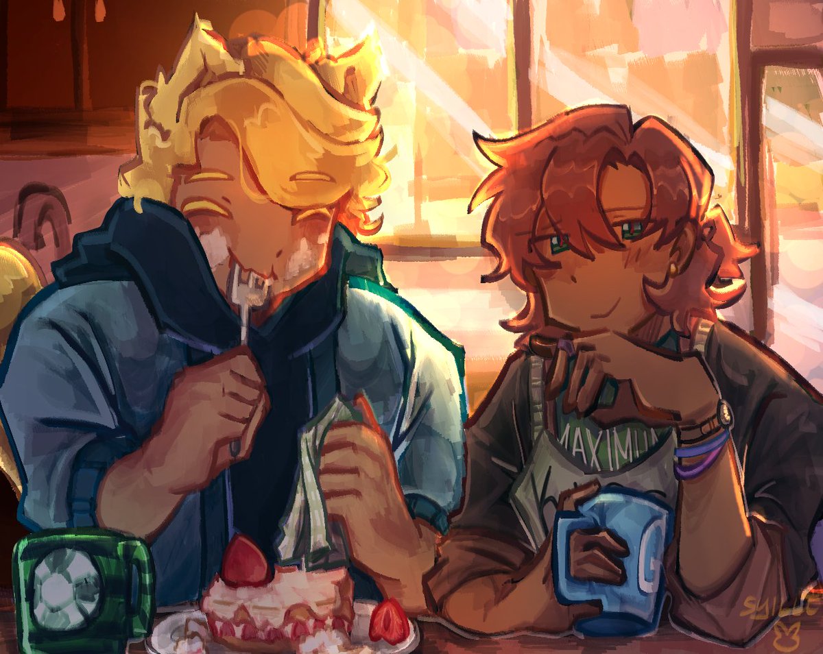 peN_118's tweet photo. hooray for garrance living their best life in season 7 🔥🔥

#aphmau #fanart https://t.co/WBrfkMjGlW