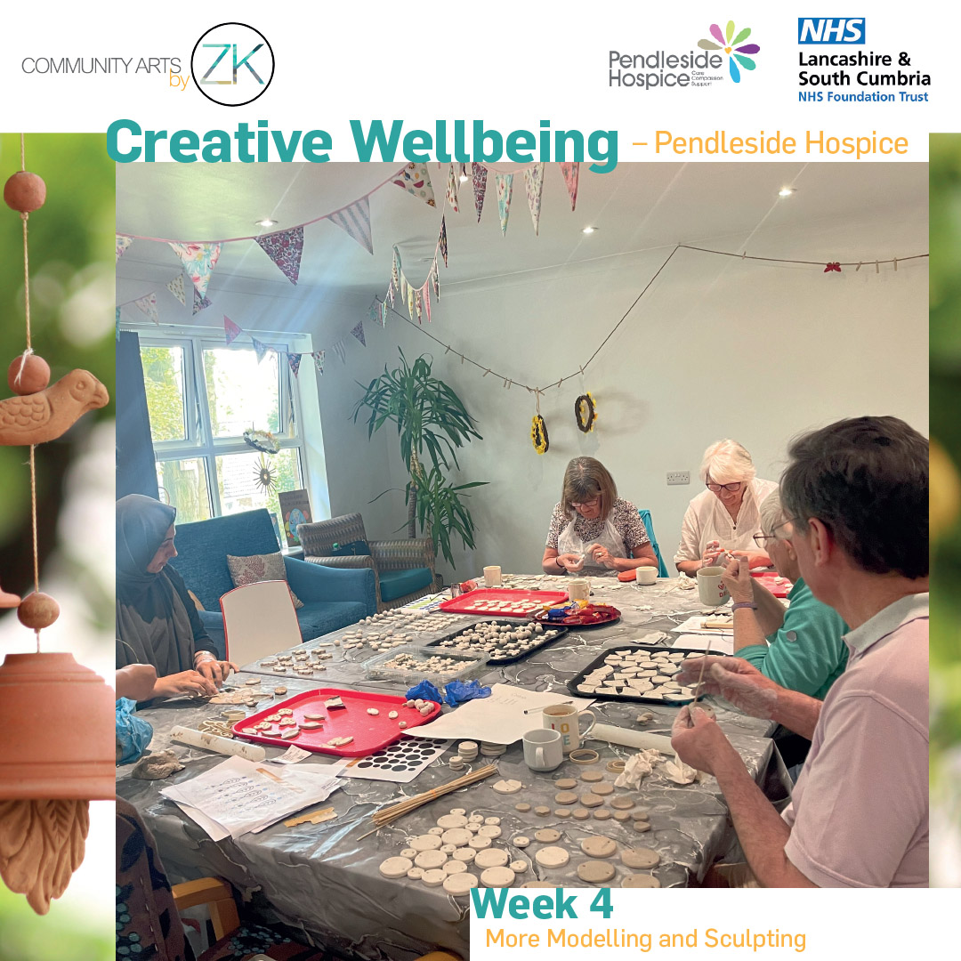 Community Arts by ZK (@arts_zk) on Twitter photo More modelling and sculpting this week, as participants developed their designs in clay… <a href="/BPRCVS/">BPRCVS</a> <a href="/fhwbconsortium/">Spring North</a> <a href="/WeAreLSCFT/">Lancashire & South Cumbria NHS Foundation Trust</a> @pendlesidehosp #pendlesidehospice #springnorth #communityartsbyzk #art #creative #collaboration #communityarts #workshop #clayart #windchimes More modelling and sculpting this week, as participants developed their designs in clay… <a href="/BPRCVS/">BPRCVS</a> <a href="/fhwbconsortium/">Spring North</a> <a href="/WeAreLSCFT/">Lancashire & South Cumbria NHS Foundation Trust</a> @pendlesidehosp #pendlesidehospice #springnorth #communityartsbyzk #art #creative #collaboration #communityarts #workshop #clayart #windchimes