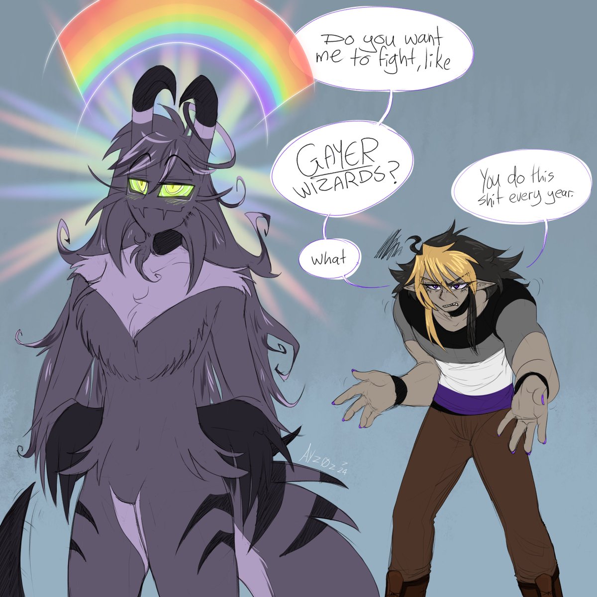 Xertias's tweet photo. happy late pride month my art style improved a lot over a year lol https://t.co/pbdHeOdcHJ