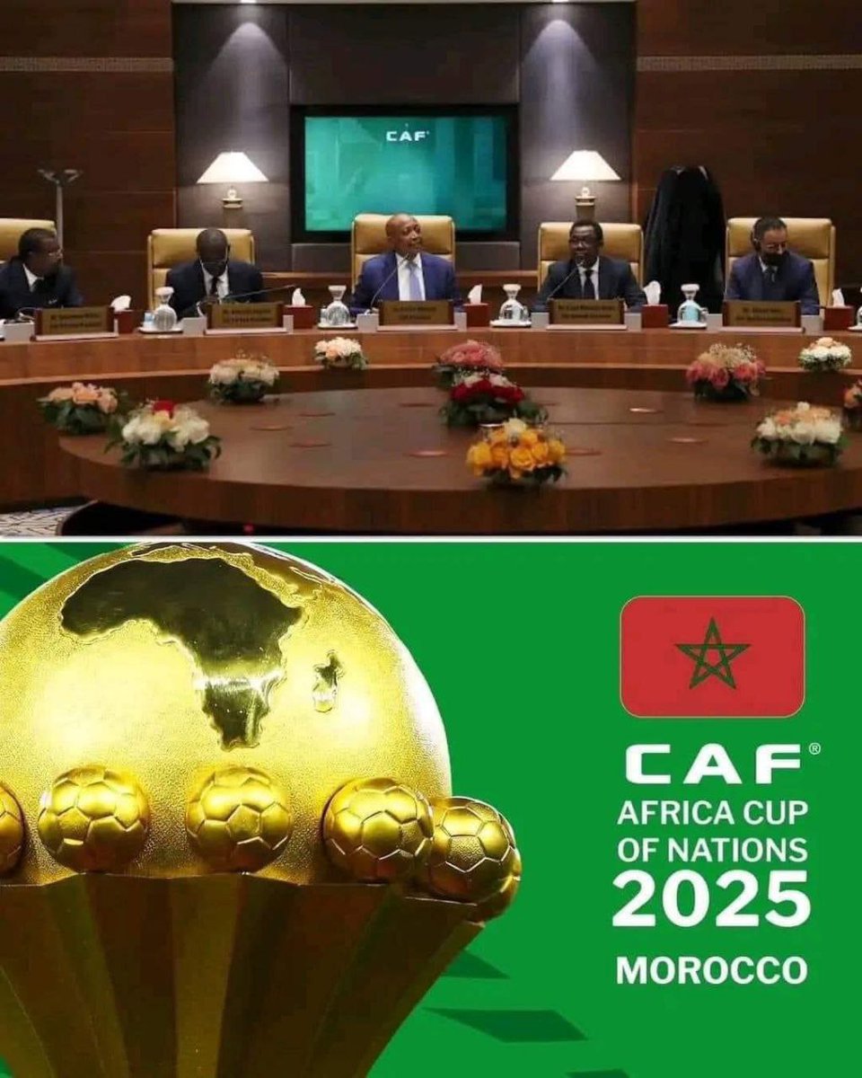 onlinemedia23's tweet photo. BREAKING: The 2025 AFCON in Morocco has been postponed. 🇲🇦

The competition will now take place from December 21, 2025 to January 18, 2026.

The reason? Fixture congestion and scheduling issues because of the new expanded Club World Cup. https://t.co/QTTIegVTU7