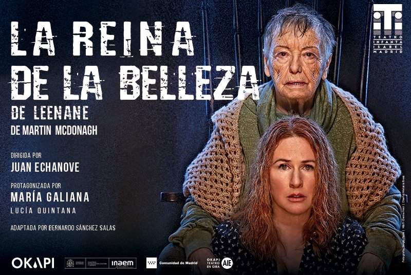 🎭La Reina de la Belleza de Leenane

Autor: Martin McDonagh

Dirección: Juan Echanove

Dónde: Teatro Infanta Isabel

Nota: 10/10

Comentario: un clásico del teatro contemporáneo que goza de una gran interpretación de sus dos protagonistas. Muy buen drama de la dependencia tóxica.