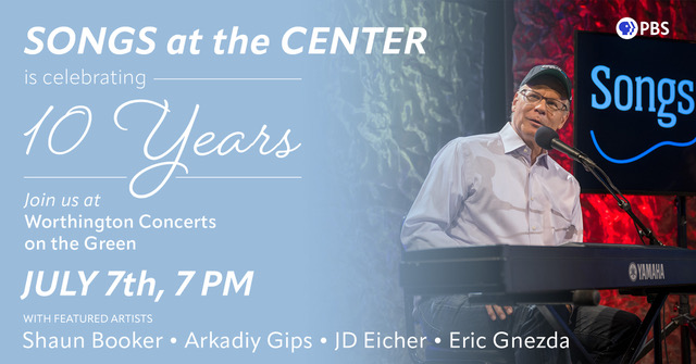Songs at the Center (@songsatcenter) on Twitter photo Sunday night, 7 pm, Worthington Concerts on the Green, with <a href="/EricGnezda/">Eric Gnezda</a> <a href="/LilRednRooster/">Lil’ Red & The Rooster</a>, <a href="/ShaunBooker764/">Shaun Booker</a> Arkadiy Gips and JD Eicher! <a href="/WorthingtonOhio/">City of Worthington, Ohio</a> <a href="/JobsOhio/">JobsOhio</a> <a href="/OSUCCC_James/">The James</a> <a href="/OHHeartofitAll/">Ohio, The Heart of it All</a> #OhioTheHeartOfItAll Sunday night, 7 pm, Worthington Concerts on the Green, with <a href="/EricGnezda/">Eric Gnezda</a> <a href="/LilRednRooster/">Lil’ Red & The Rooster</a>, <a href="/ShaunBooker764/">Shaun Booker</a> Arkadiy Gips and JD Eicher! <a href="/WorthingtonOhio/">City of Worthington, Ohio</a> <a href="/JobsOhio/">JobsOhio</a> <a href="/OSUCCC_James/">The James</a> <a href="/OHHeartofitAll/">Ohio, The Heart of it All</a> #OhioTheHeartOfItAll