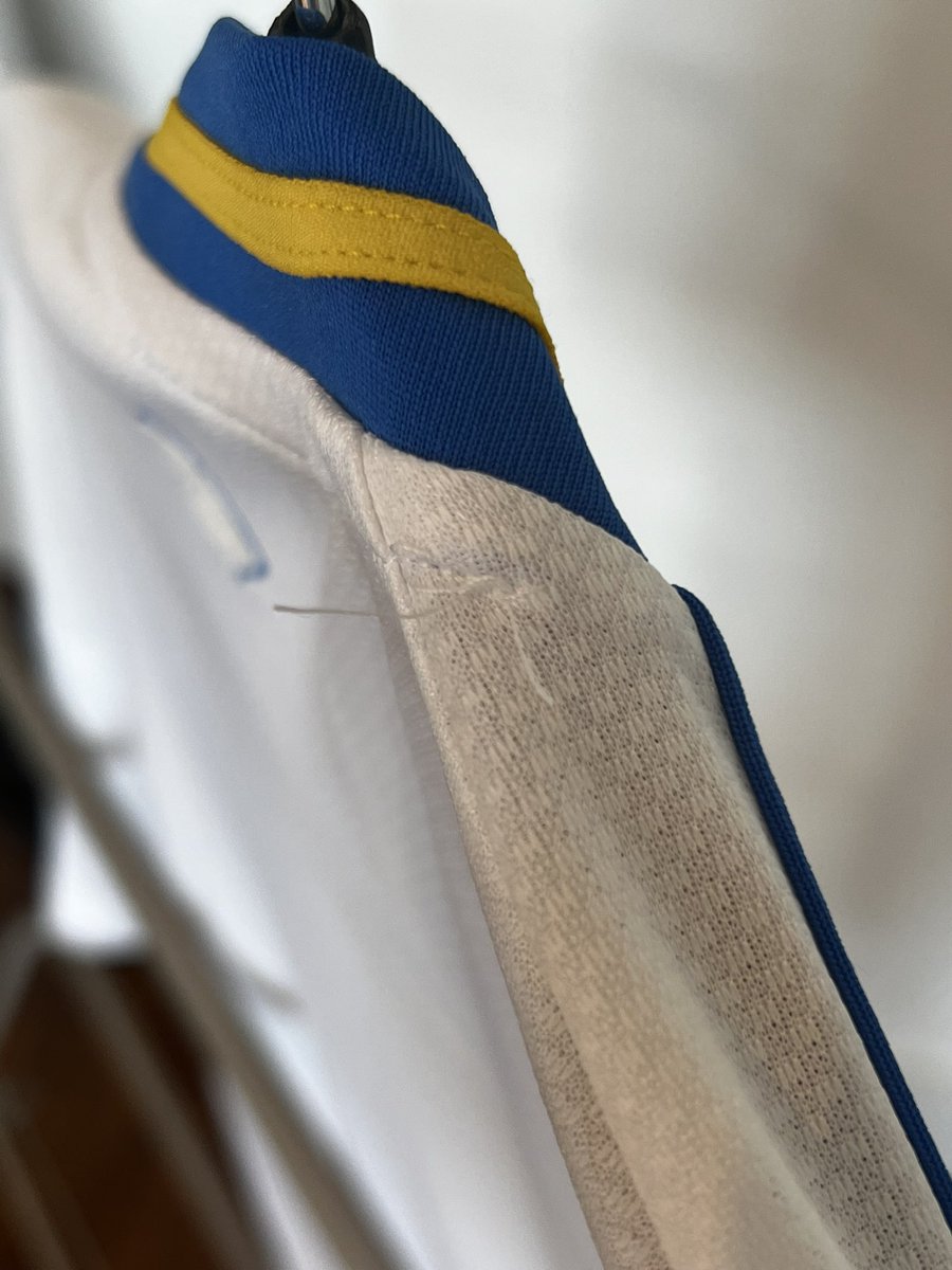 The quality of these is deffo the worst we’ve had in years, stitching all over the shop #lufc
