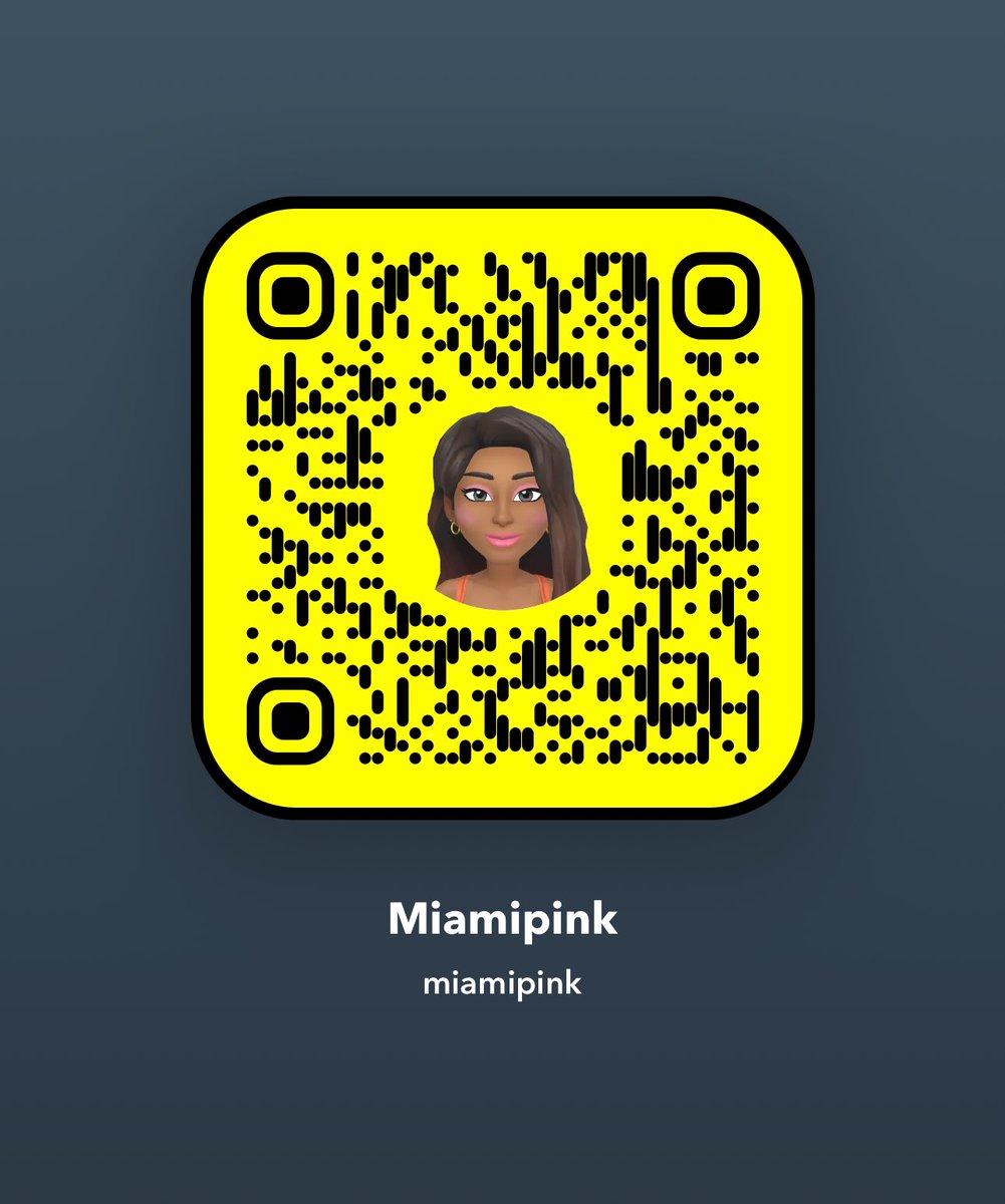 واخيرا سويتلكم سناب ضيفوني🎉
Finally made a snapchat, follow me🎉

snapchat.com/add/miamipink
