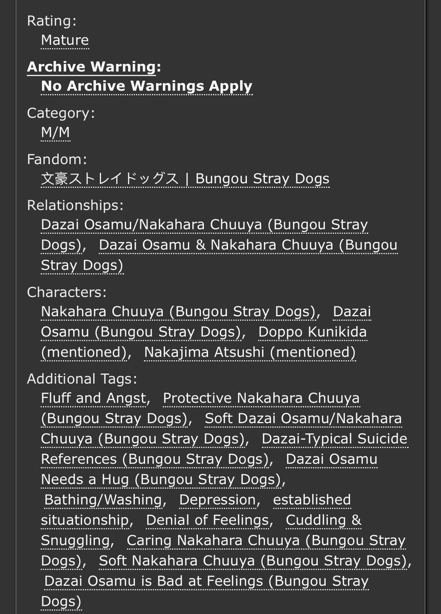 “Between Heaven and Earth, I Will Remain” for <a href="/monkeybanana41/">monkey @ otome games</a> 
🌻 Fluff and angst 
🌻 Chuuya’s unconditional love
🌻 Dazai doesn’t know how feelings work

Written for #skksummerexchange ! Link below👇🏽