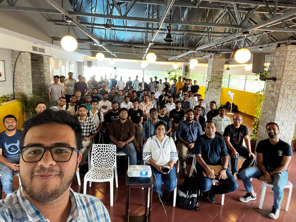 BengaluruSys's tweet image. Aaand that&apos;s a wrap on the v1.0 of Bengaluru Systems!
We&apos;d like to thank everyone for showing up, and especially thank @HasuraHQ for being such gracious hosts!
pictures follow :]