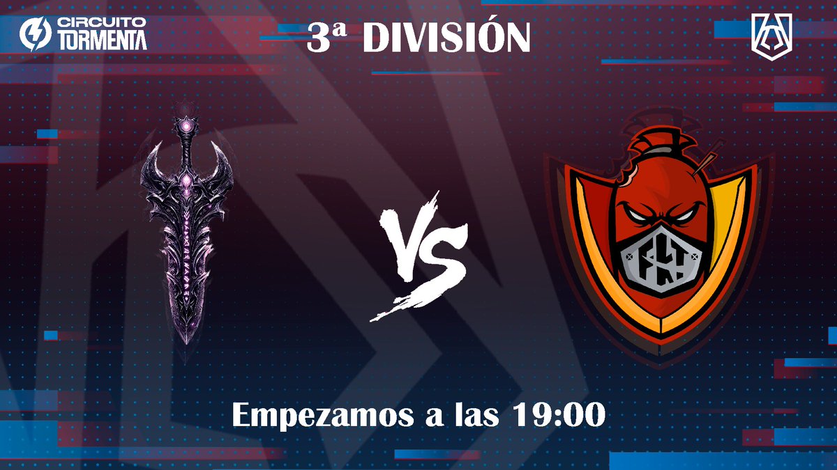 Os esperamos esta tarde en la #FINAL en directo de #3ªDivisión

⚔️ #TheDarkinRipper🆚<a href="/Team_Frankfurt/">Team Frankfurt</a>
🕰️19:00
📺twitch.tv/all_amateur_lo…

#Temporada9 #3ªDivisión #FINAL #ALL