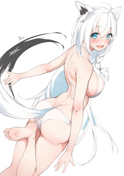 夢はやっぱり白ビキニ💕(半透過) 