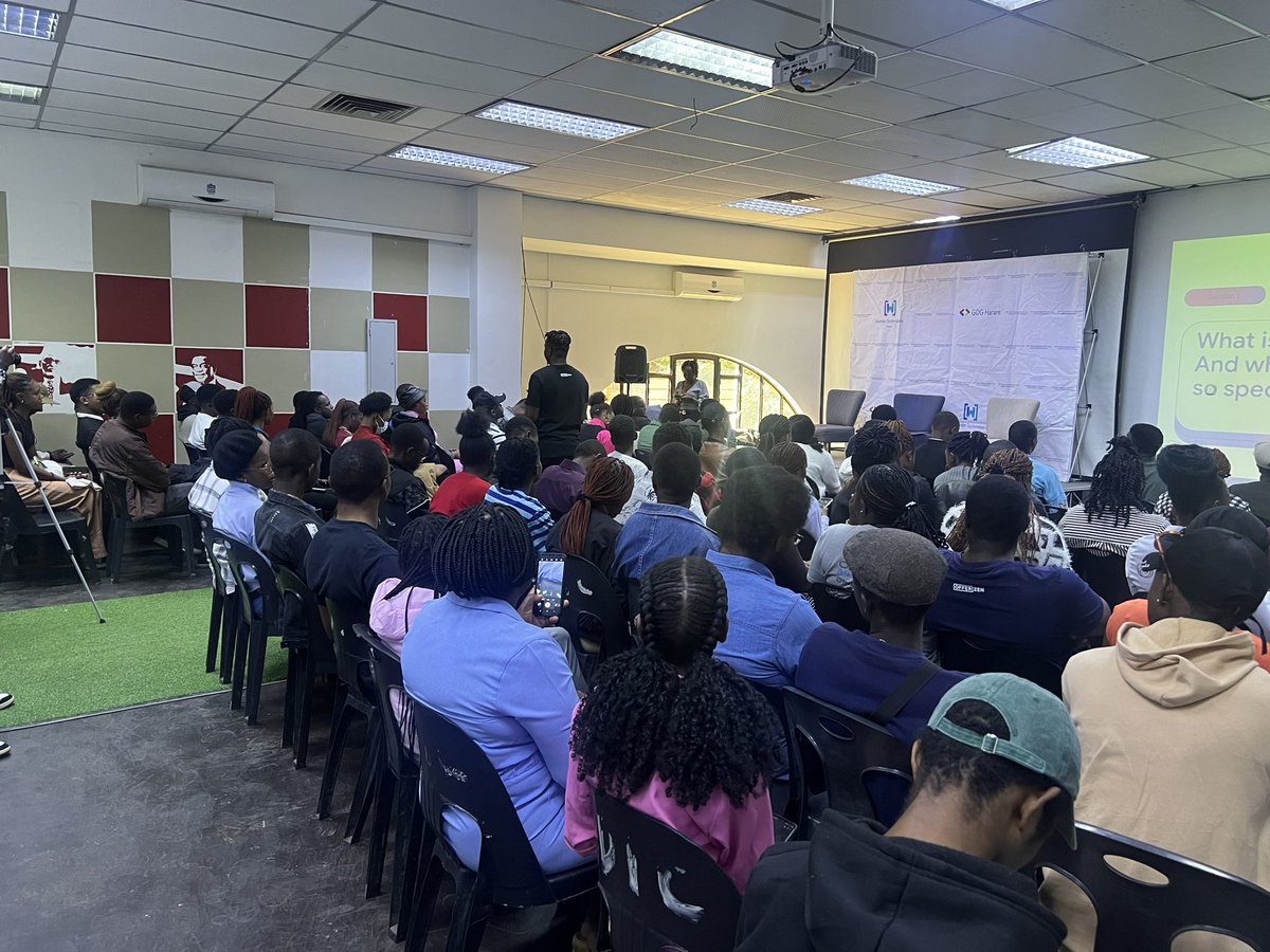 girlsintechzw's tweet image. Google I/O Event