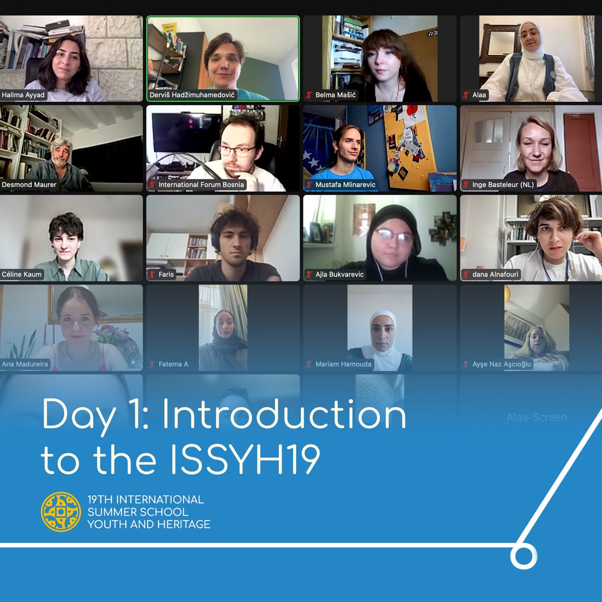 The first three Introductory online sessions of the ISSYH 19 are designed to offer participants deeper theoretical understanding of the history of heritage destruction in Bosnia, and the program of the School.