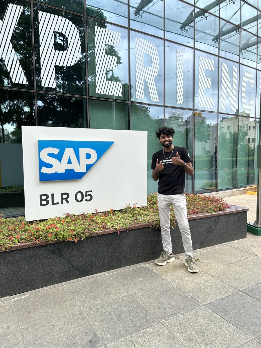 franky_sagan's tweet photo. Inspired by #SAP Inside Track Bengaluru! 🙌 Sindhu Gangadharan's keynote was 🔥, and the sessions on #GenAI &amp; #SAPBuild (shoutout to Praveen, Vedant, &amp; Ravi!) were insightful. Great connecting with fellow #SAP enthusiasts! #AI #SAPBTP #Innovation #TechEvent 🚀 https://t.co/UK9THOKpxk