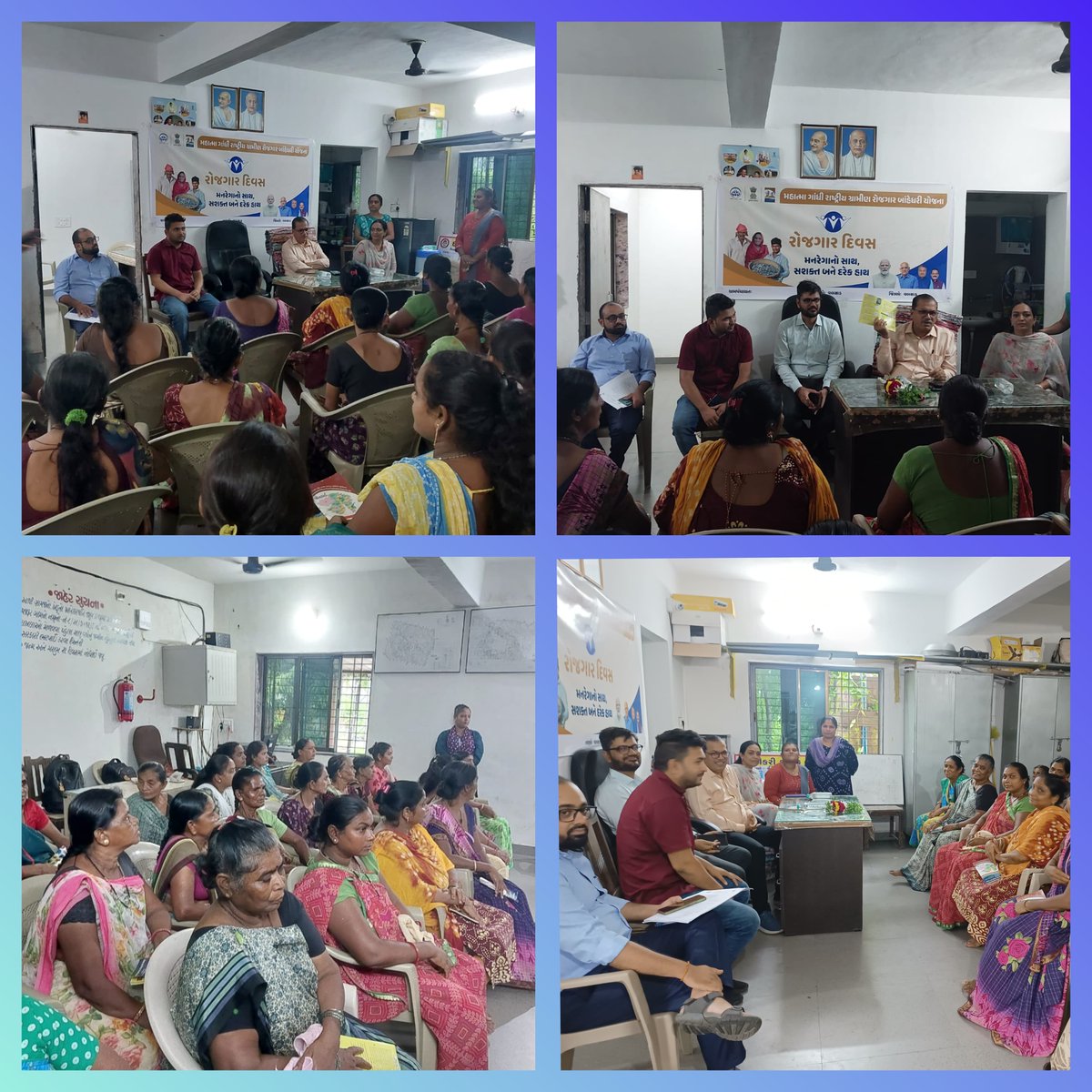 આજ રોજ વલસાડ તાલુકાના સરોણ ગામે રોજગાર દિવસ ની ઉજવણી કરવામા આવેલ <a href="/DdoValsad/">DDO Valsad</a> <a href="/InfoGujarat/">Gujarat Information</a> <a href="/DD/">dd</a>