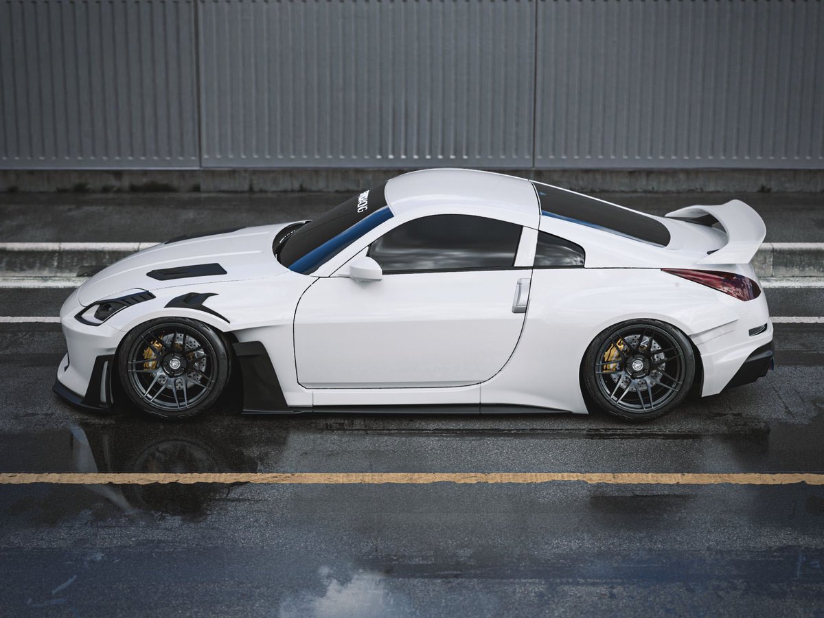 Z33ワイドボディキット製作中🔥 GT3RSの要素を増やし更にアグレッシブ