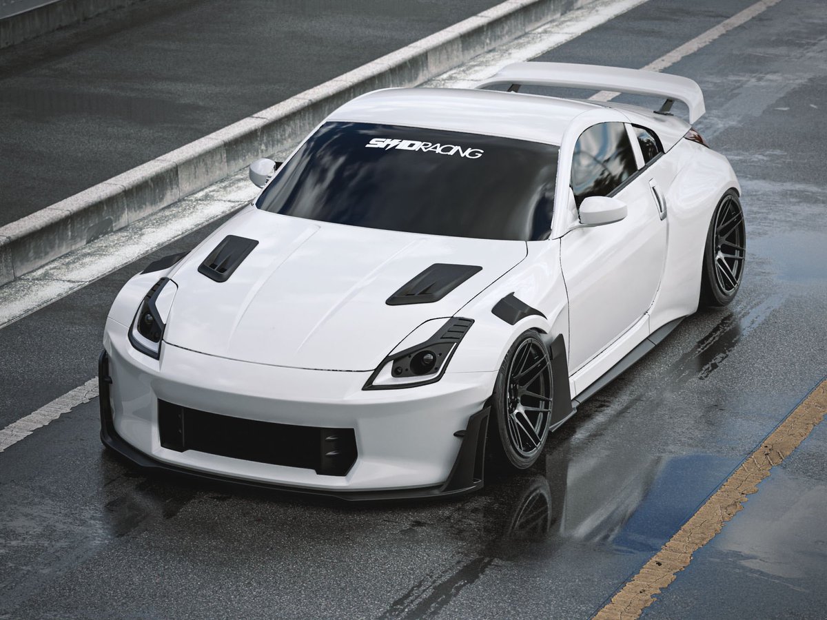 Z33ワイドボディキット製作中🔥 GT3RSの要素を増やし更にアグレッシブ