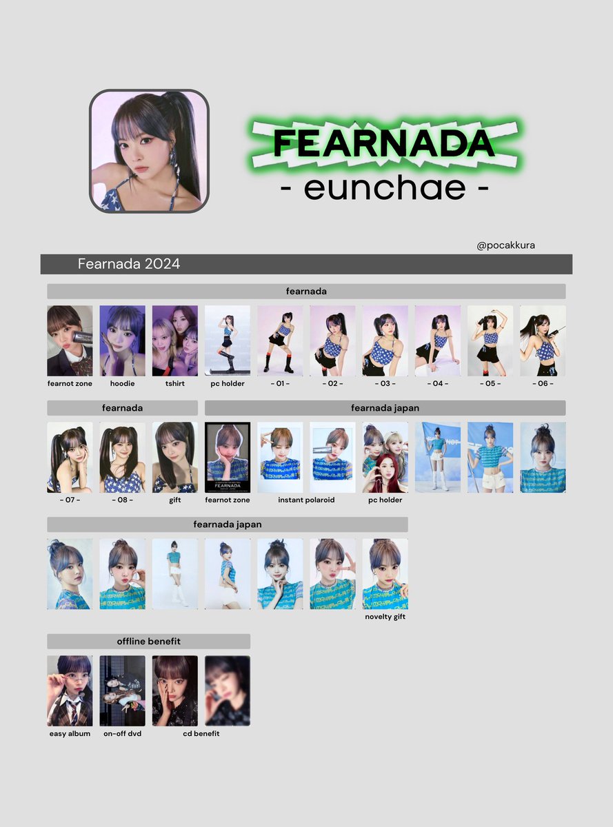 LESSERAFIM FEARNADA ウンチェ まとめ売り LESSERAFIM FEARNADA ウンチェ まとめ売り LE SSERAFIM ウンチェ ル