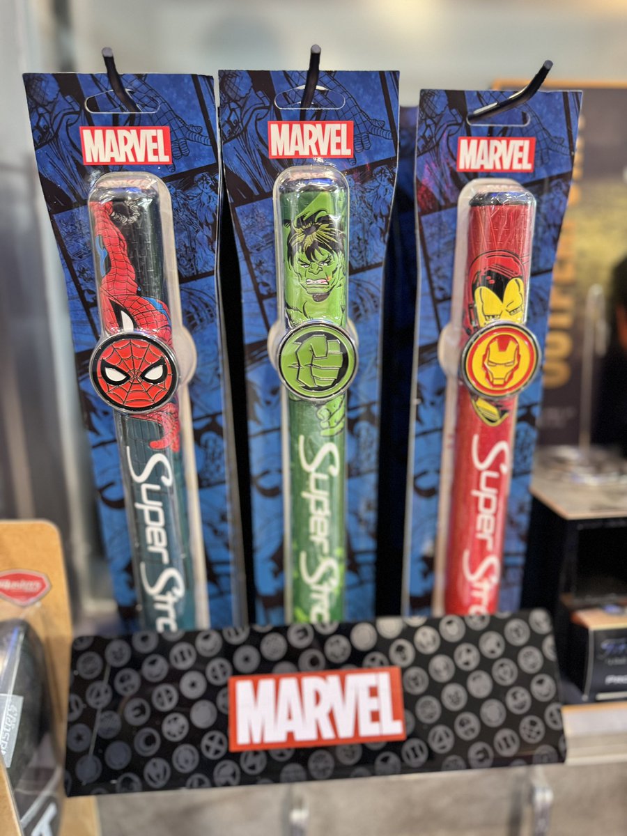 HartfordGolfC's tweet image. ⚠️BRAND NEW HOT PRODUCT🔥

Add some Marvel super powers to your game⚡️

🆕 SuperStroke Marvel Super Hero putter grips with matching ball marker in store now at #hartfordgolf 

Spider-Man, Iron Man and Incredible Hulk available now

#superstroke #spiderman #ironman #incrediblehulk