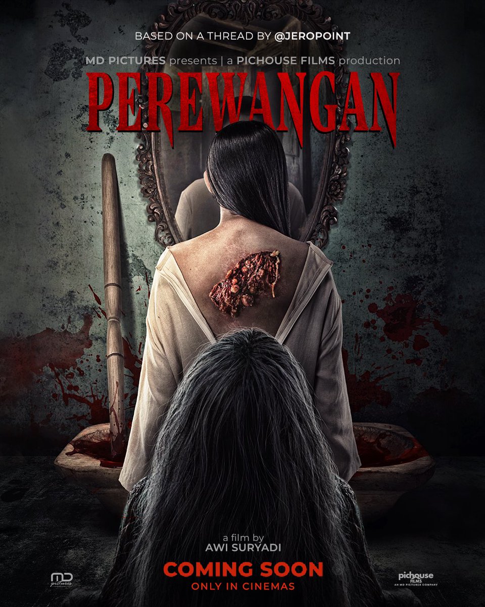 Sosok itu menjadi petaka bagi mereka yang memulainya…

Teaser poster film Perewangan.

Diangkat dari threads <a href="/jeropoint/">JEROPOINT</a>, disutradarai <a href="/awisuryadi/">Awi Suryadi</a>, film Perewangan tayang di bioskop SEGERA!

#Perewangan
#FilmPerewangan
#MDEntertainment
#MDPictures
#pichouseFILMS